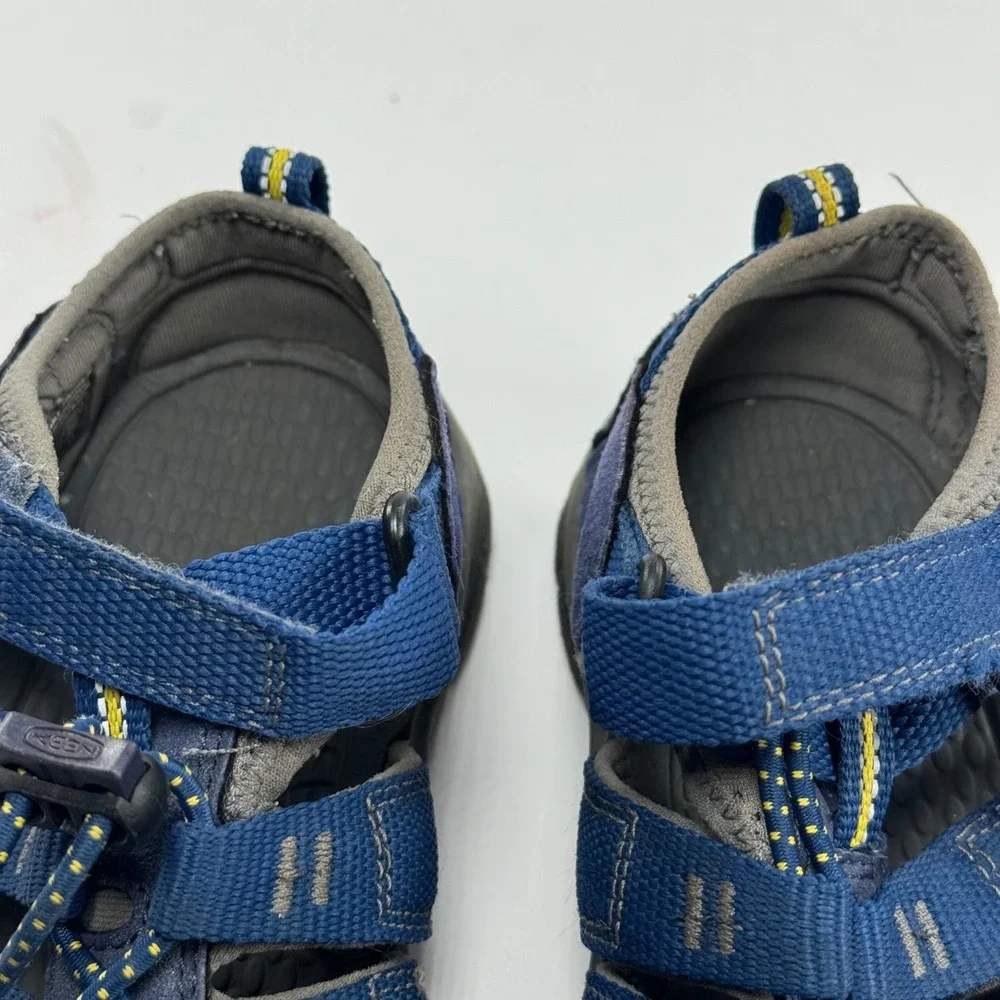 Keen Kids Newport H2‎ Navy Blue Grey Water Sandals Shoes 1009962 Size 1 US